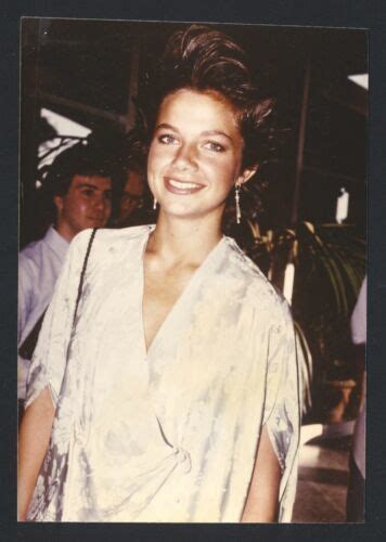 1980s JUSTINE BATEMAN Live Candid Snapshot Vintage Original Photo ...