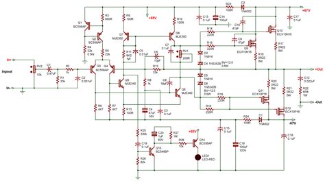 200W MOSFET Audio Amplifier