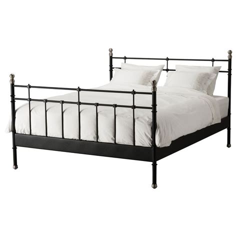 Ikea White Metal Bed Frame Full - Hanaposy