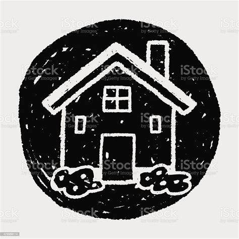 Doodle House Stock Illustration - Download Image Now - 2015, Apartment ...