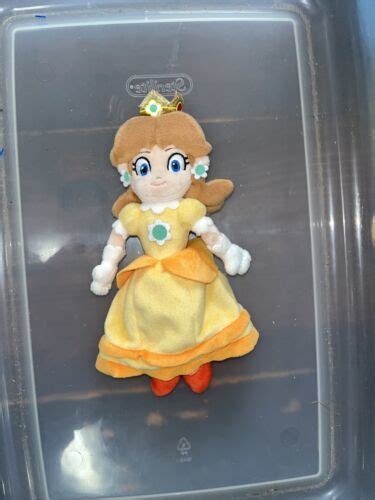 Super Mario Bros Princess Daisy 8" Plush Stuffed Collectible Toy ...