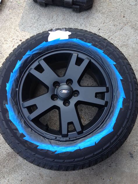 Painted rims Ford | Car wheel, Rims, Painting