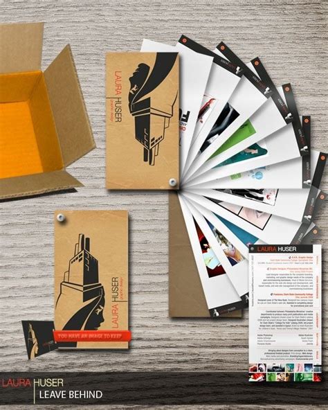 17 Best images about Designers Portfolio Leave Behind Examples on ...