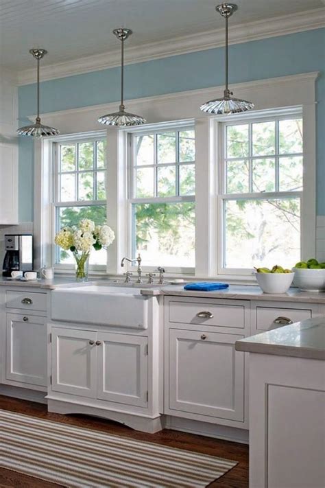 Kitchen window above sink