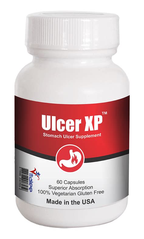 Ulcer XP- Stomach Ulcer Supplement (Capsule 60ct) - Herbal Remedies ...