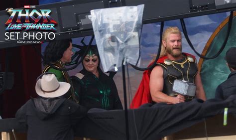 Thor: Love and Thunder || Behind the Scenes Photos - Marvel Cinematic Universe Photo (43820649 ...