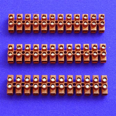 High Temperature Terminal Strips Raised Base 4/6mm 32A VDE | Vask Europe