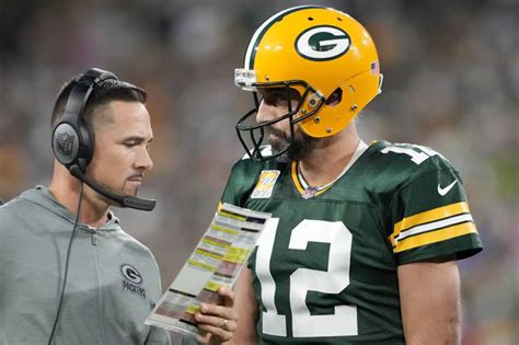 Matt LaFleur Is Confused With Aaron Rodgers' Statement