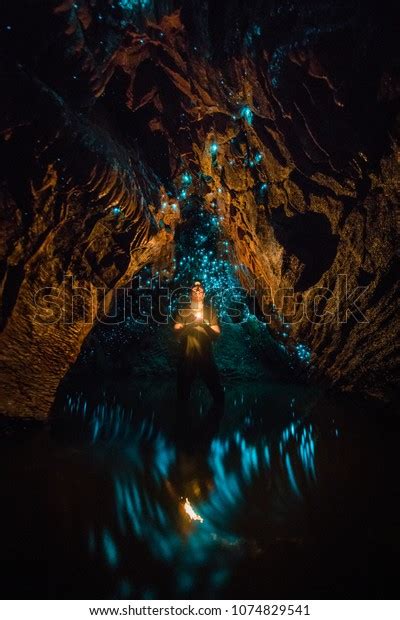 Exploring Waitomo Glowworm Caves Waikato New Stock Photo 1074829541 | Shutterstock