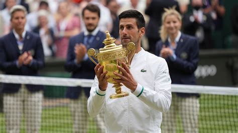 Djokovic wins Wimbledon to tie Federer, Nadal with 20 Slams | CTV News