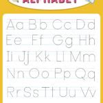 Free Printable Alphabet Letter Tracing Worksheets | Alphabet Tracing ...