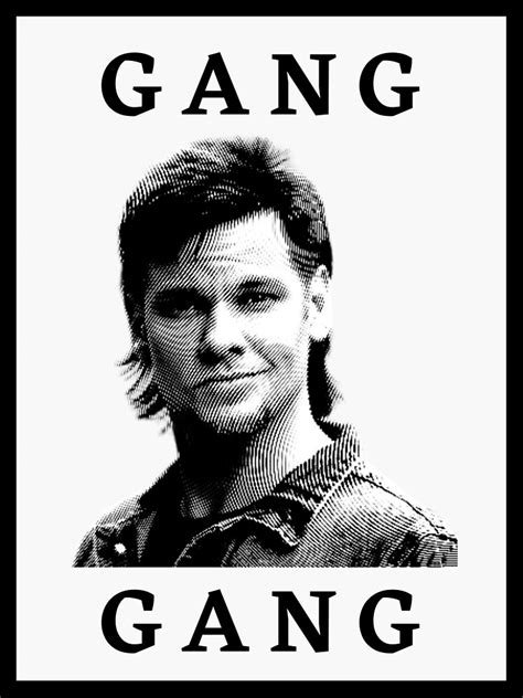 "Theo Von 'Gang Gang'" Sticker for Sale by ConcreteTheatre | Redbubble