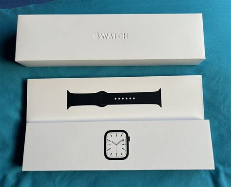 APPLE WATCH SERIES 7 41 Mm ALUMINIUM BLACK BOXED GPS 194252588802 | eBay