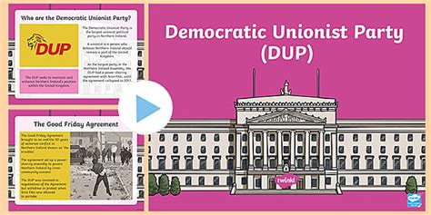 Democratic Unionist Party DUP PowerPoint | Politics NI