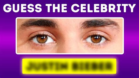 Quiz Game: Guess a Celebrity by Their Eyes - YouTube