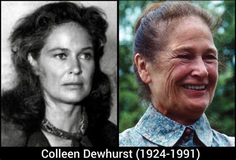 Colleen Dewhurst (1924-1991) | Then and now photos, Celebrities then ...