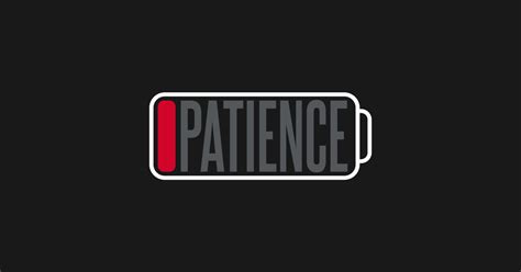 Running Out of Patience - Patience - Phone Case | TeePublic