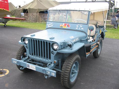 WWII Era Jeep - USN 1942 Ford GPW "Fighting Hannah" in Navy Blue - a photo on Flickriver