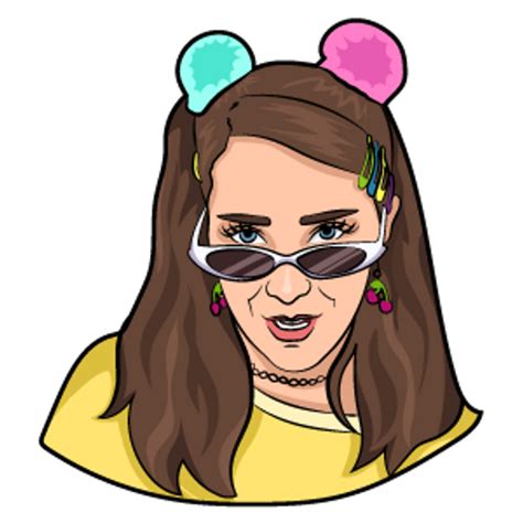 Jenna Marbles Sunglasses - Sticker Mania
