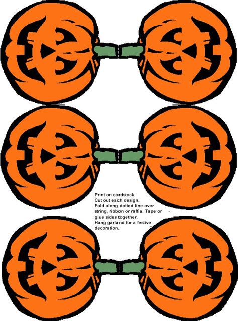 Pumpkin Decor Party Decorations | Printable halloween decorations, Halloween party printables ...