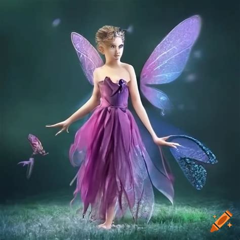 Artistic portrayal of a fairy