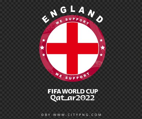 We Support England World Cup 2022 Logo FREE PNG | Citypng