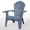 Adams Manufacturing Deluxe Realcomfort Outdoor Patio Chairs, Adirondack Chairs Blue : Target