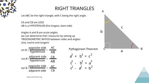 Lesson 5: Right Triangle Trigonometry. Trig ratios - IntoMath