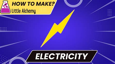 How To Make Electricity ⚡️ In Little Alchemy Cheats - YouTube