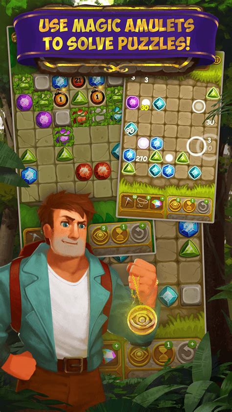 Play Gemcrafter: Puzzle Journey HTML5 online on GamePix