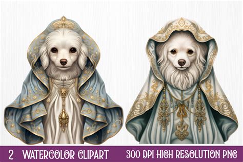 Halloween Ghost Dog Clipart Graphic by CraftArt · Creative Fabrica