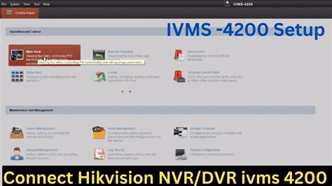 How to Setup IVMS 4200 || Hikvision IVMS 4200 Install || IVMS-4200 Client - YouTube