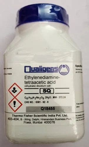 Ethylenediamine-tetraacetic acid (di-sodium salt), 500gm at Rs 1250/gram in Jaipur