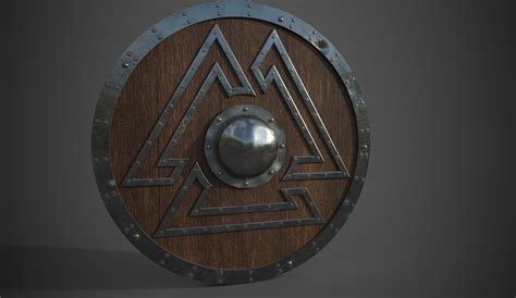 ArtStation - Viking Shield - Substance Painter