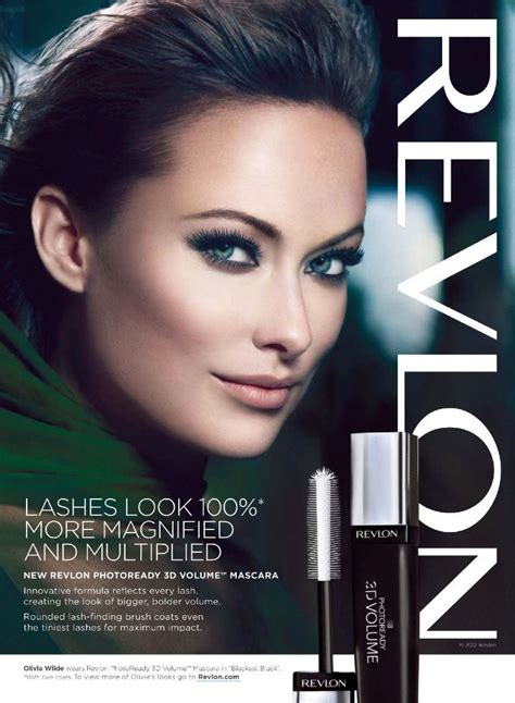 Revlon Advertising with Olivia Wilde Makeup Advertisement, Makeup Ads, Makeup Poster, Gray ...