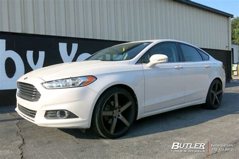 Ford Fusion with 20in Niche Milan Wheels exclusively from Butler Tires ...