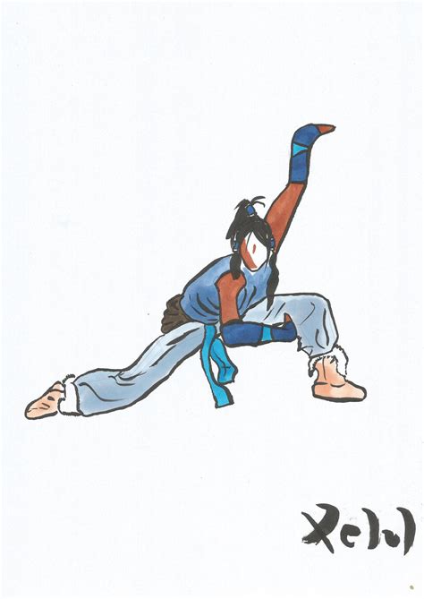 Korra earthbending moves by Xelul on DeviantArt