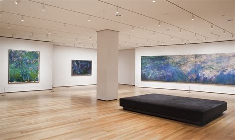 Installation view of the exhibition "Monet's Water Lilies" | MoMA