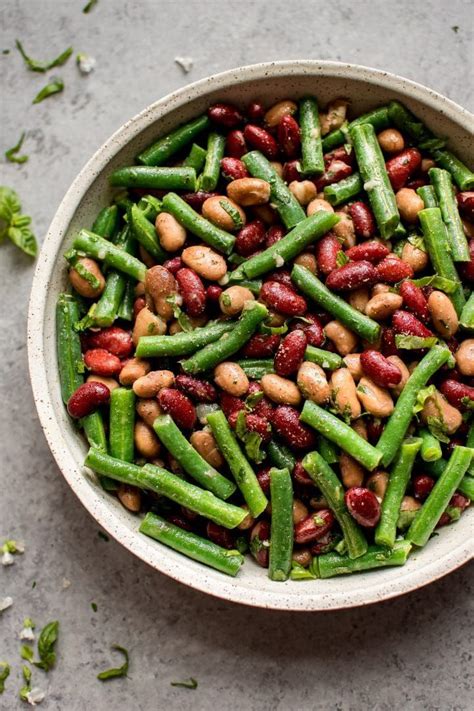 This easy and healthy three bean salad is an updated version of the old ...