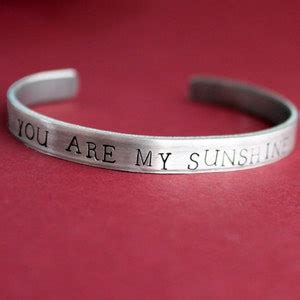 Sunshine Bracelet You Are My Sunshine My Only Sunshine - Etsy