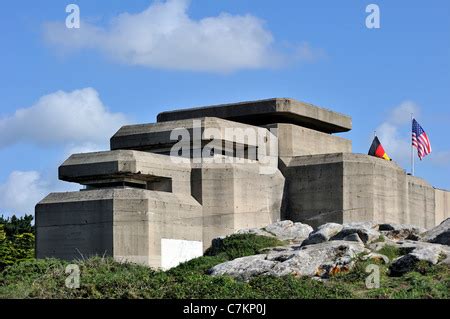 WW2 German bunker at the Military Museum, St Ouens Bay Jersey Stock Photo - Alamy