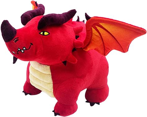 Dungeons & Dràgons Honor Among Thieves Red Dragon Plush Toy, 24cm Red Dragon Themberchaud ...