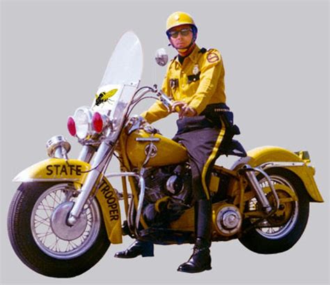 Tennessee State Police "Yellow Jackets" ~ Riding Vintage