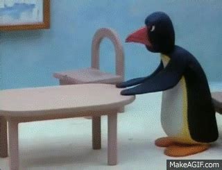 015 Pingu Runs Away on Make a GIF