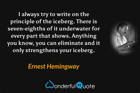 Ernest Hemingway Quotes - WonderfulQuote