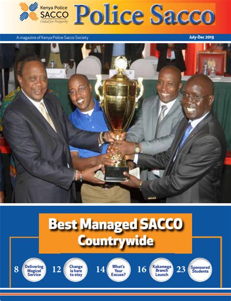 Kenya National Police DT SACCO Magazine: Jun-Dec 2019 – Kenya National Police DT SACCO