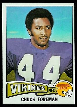 1975 Topps Football Card #240: Chuck Foreman