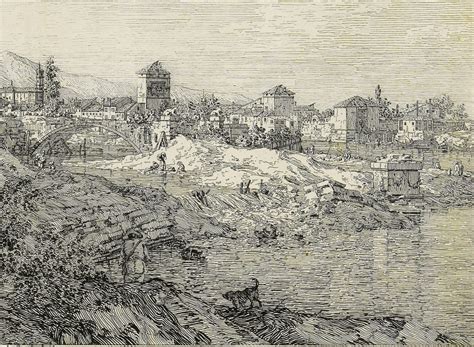 Lot 359: Giovanni Antonio Canaletto drypoint etching