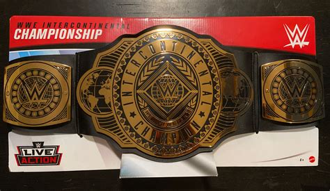 WWE Intercontinental Championship Belt 2019 2020 New Design Toy Replica ...