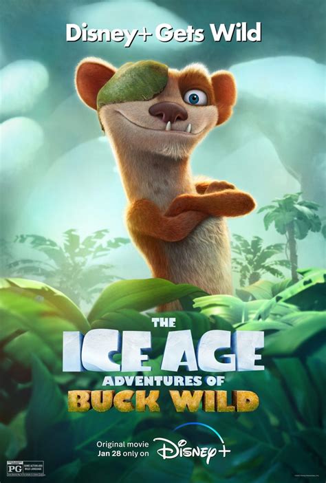 New Posters Released For 'Ice Age: The Adventures of Buck Wild' Coming This Month To Disney+ ...